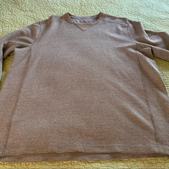 2 Eddie Bauer Waffle Weave Shirts * Large - Picture 7 of 17